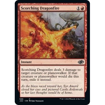 Image for Scorching Dragonfire (596) (J22) - Magic: The Gathering