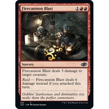 Image for Firecannon Blast (533) (J22) - Magic: The Gathering