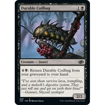 Image for Durable Coilbug (408) (J22) - Magic: The Gathering