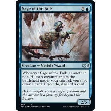 Image for Sage of the Falls (340) (J22) - Magic: The Gathering