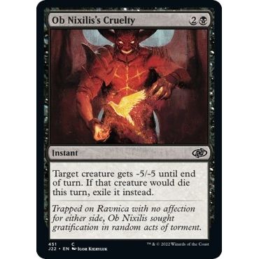 Image for Ob Nixilis's Cruelty (451) (J22) - Magic: The Gathering