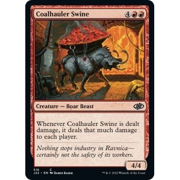 Image for Coalhauler Swine (516) (J22) - Magic: The Gathering