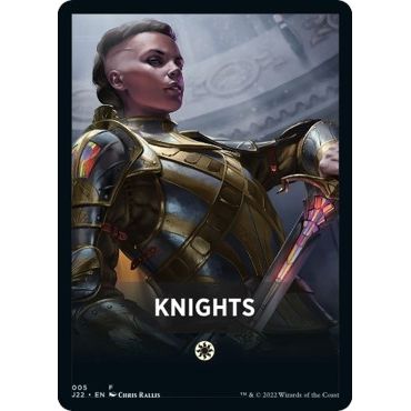 Image for Knights Theme Card (5) (J22) - Magic: The Gathering
