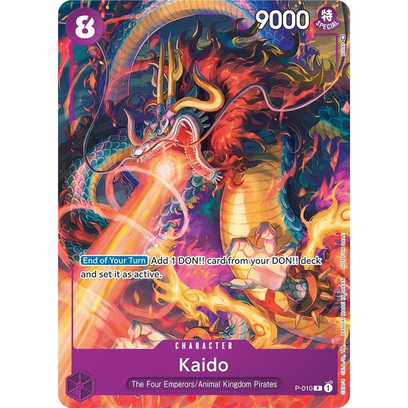 Image for Kaido (Tournament Pack Vol. 1) (P-010) (OP-PR) - One Piece Card Game