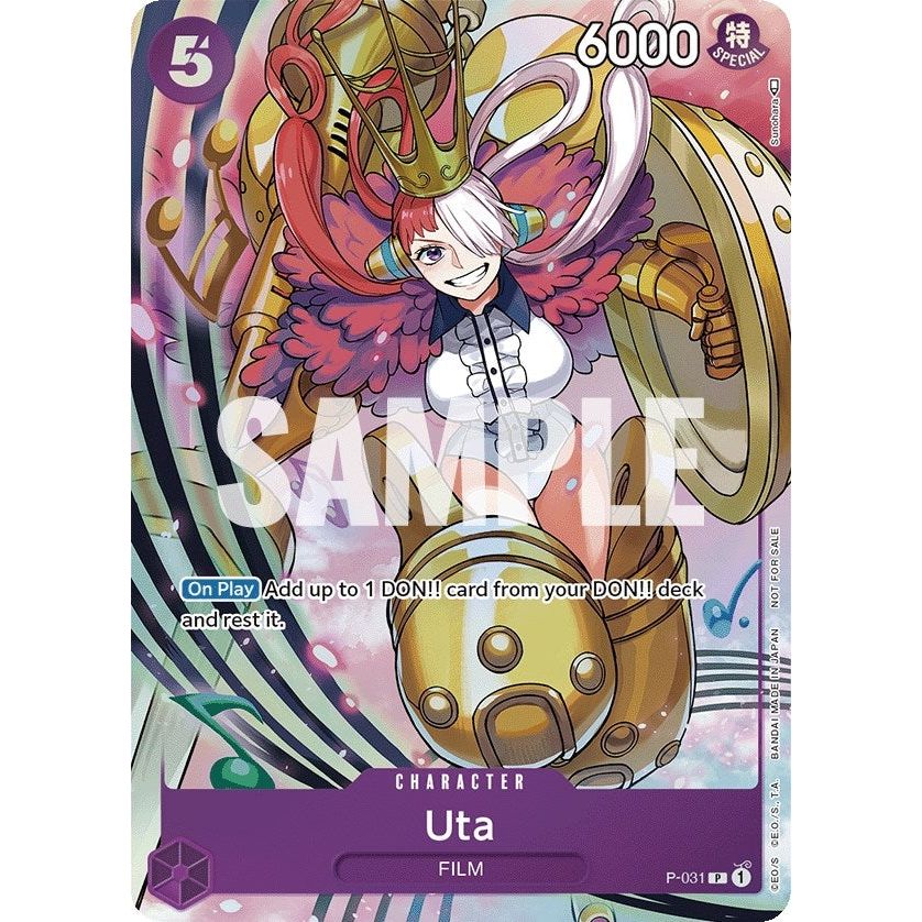 Image for Uta (Event Pack Vol. 1) (P-031) (OP-PR) - One Piece Card Game