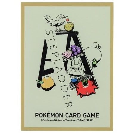 Image for Pokemon TCG: Pokemon Center Japan Exclusive Card Sleeves - Pokémon Tools and Stepladder (64-Pack) - Card Sleeves