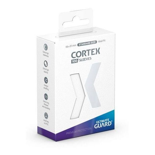 Image for Ultimate Guard Cortex Sleeves Standard Size - White (100-Pack) - Card Sleeves