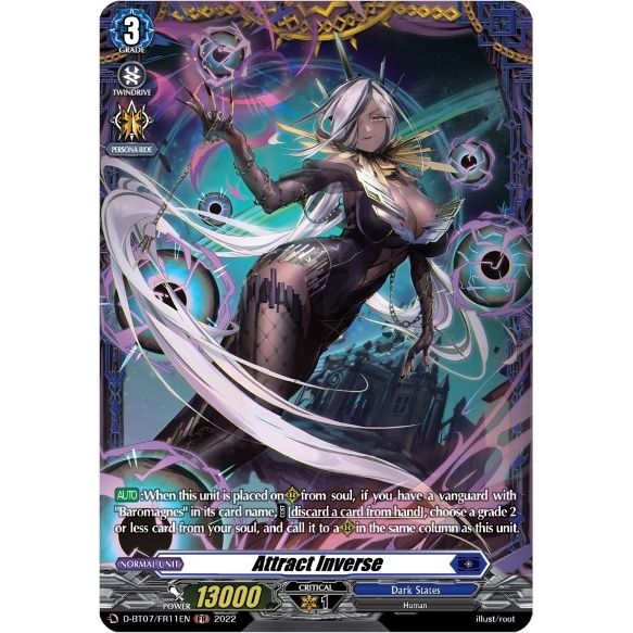 Image for Attract Inverse (FR) (D-BT07/FR11EN) (D-BT07) - Cardfight Vanguard