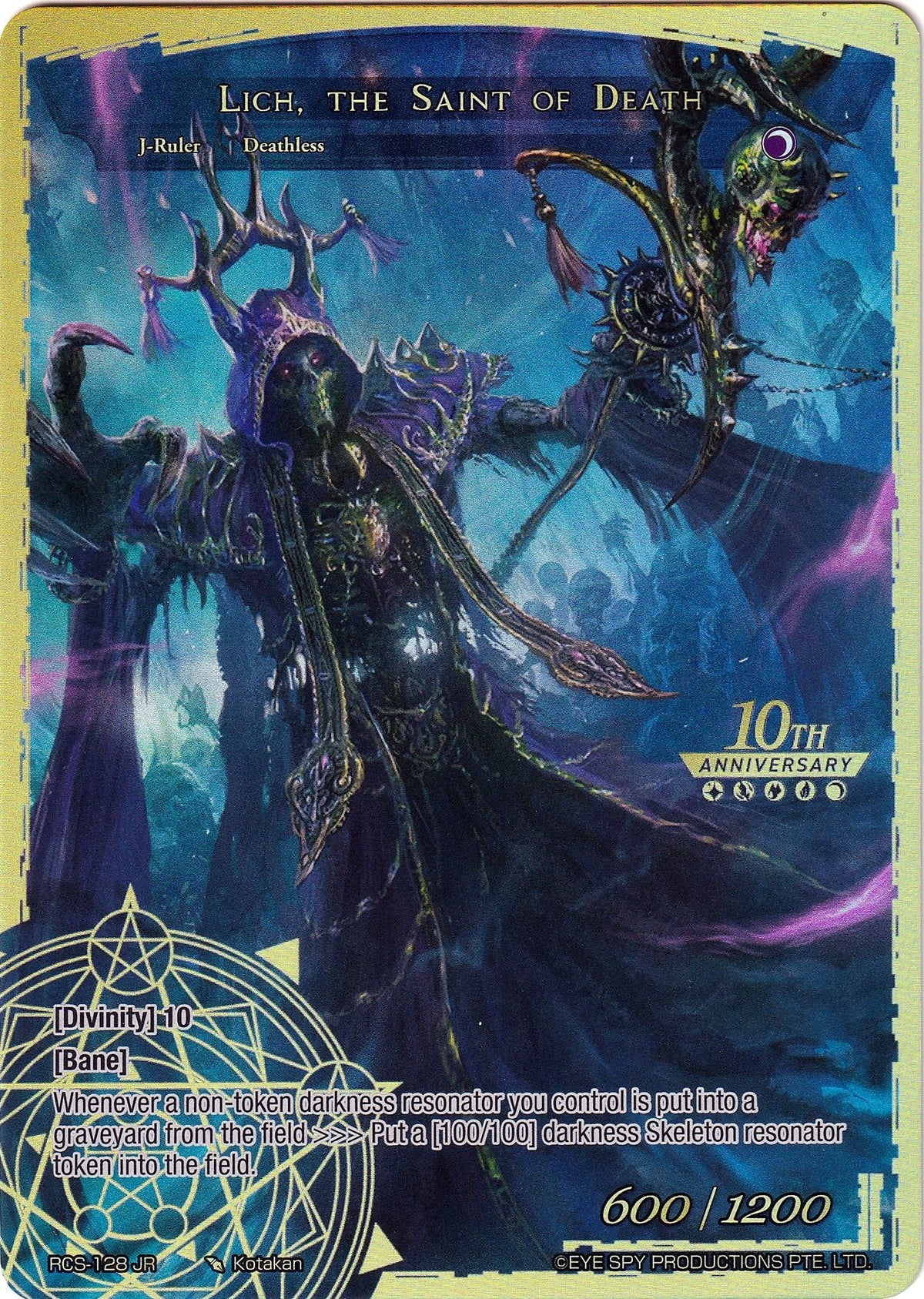 Image for Lich // Lich, the Saint of Death (RCS-128 JR) (RCS) - Force of Will