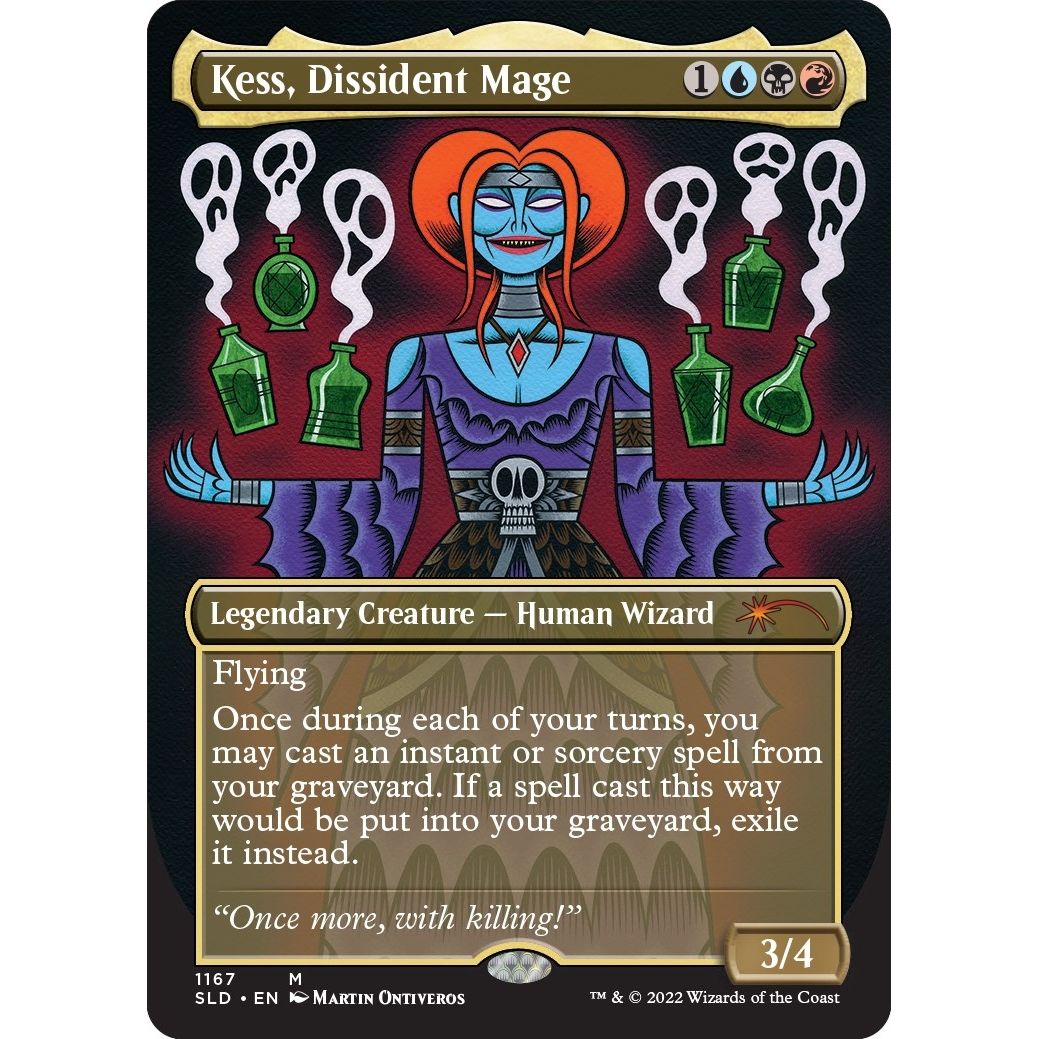 Image for Kess, Dissident Mage (1167) (SLD) - Magic: The Gathering