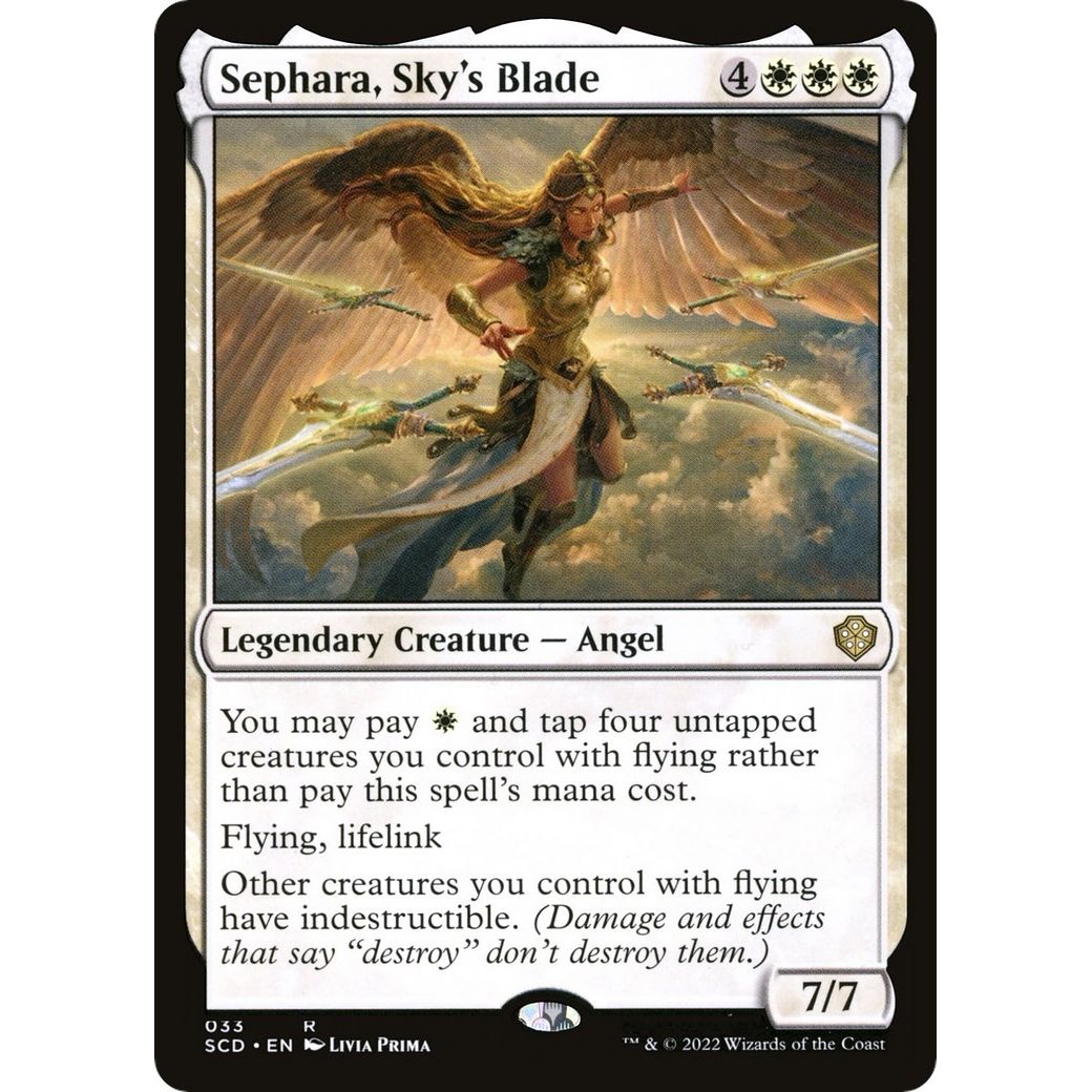 Image for Sephara, Sky's Blade (33) (SCD) - Magic: The Gathering