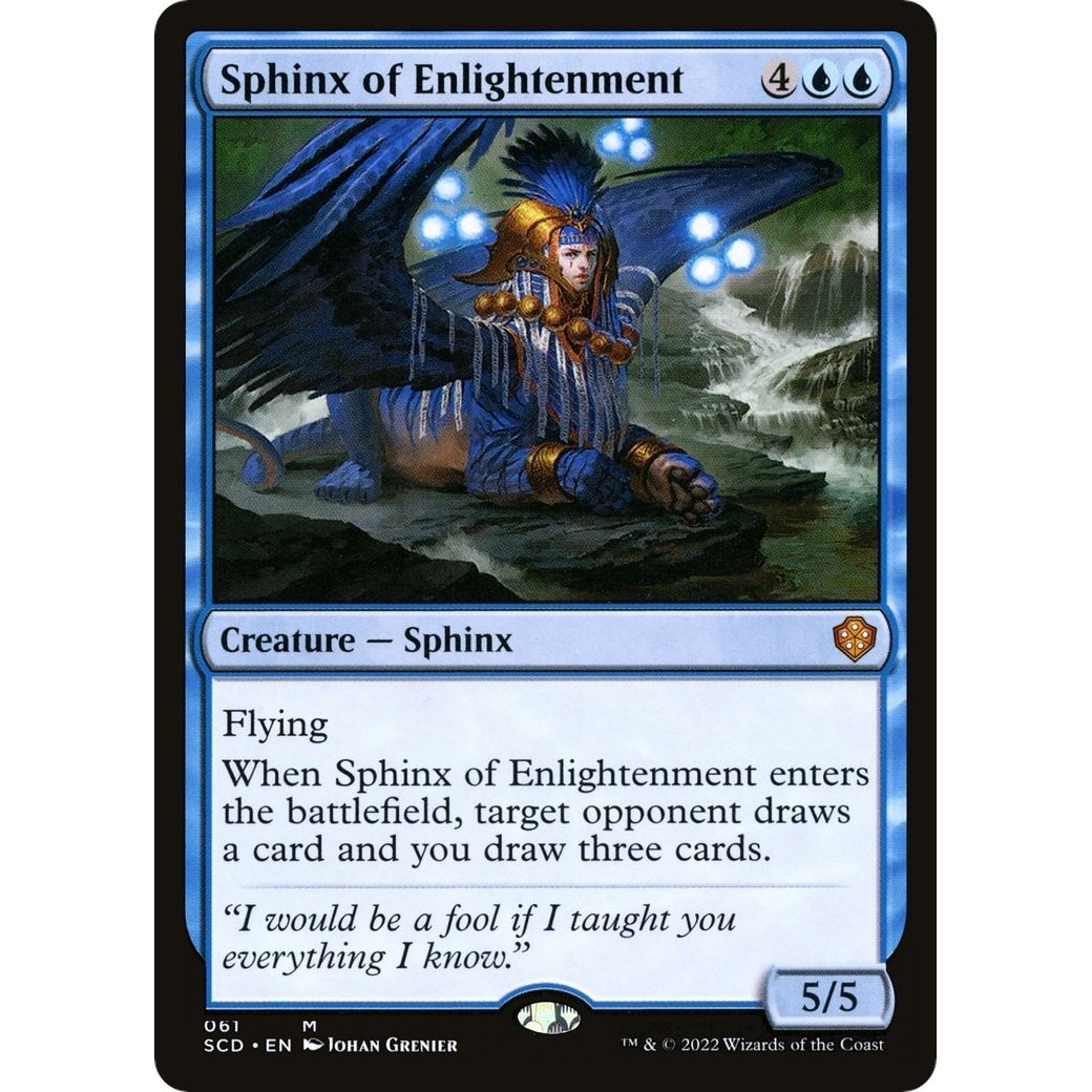 Image for Sphinx of Enlightenment (61) (SCD) - Magic: The Gathering