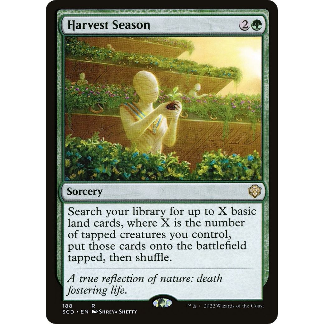 Image for Harvest Season (188) (SCD) - Magic: The Gathering