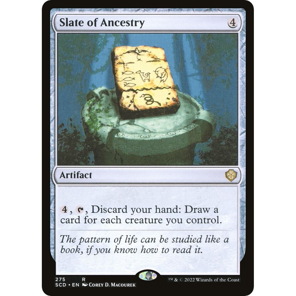 Image for Slate of Ancestry (275) (SCD) - Magic: The Gathering