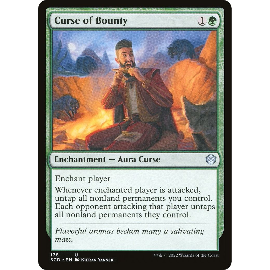 Image for Curse of Bounty (178) (SCD) - Magic: The Gathering