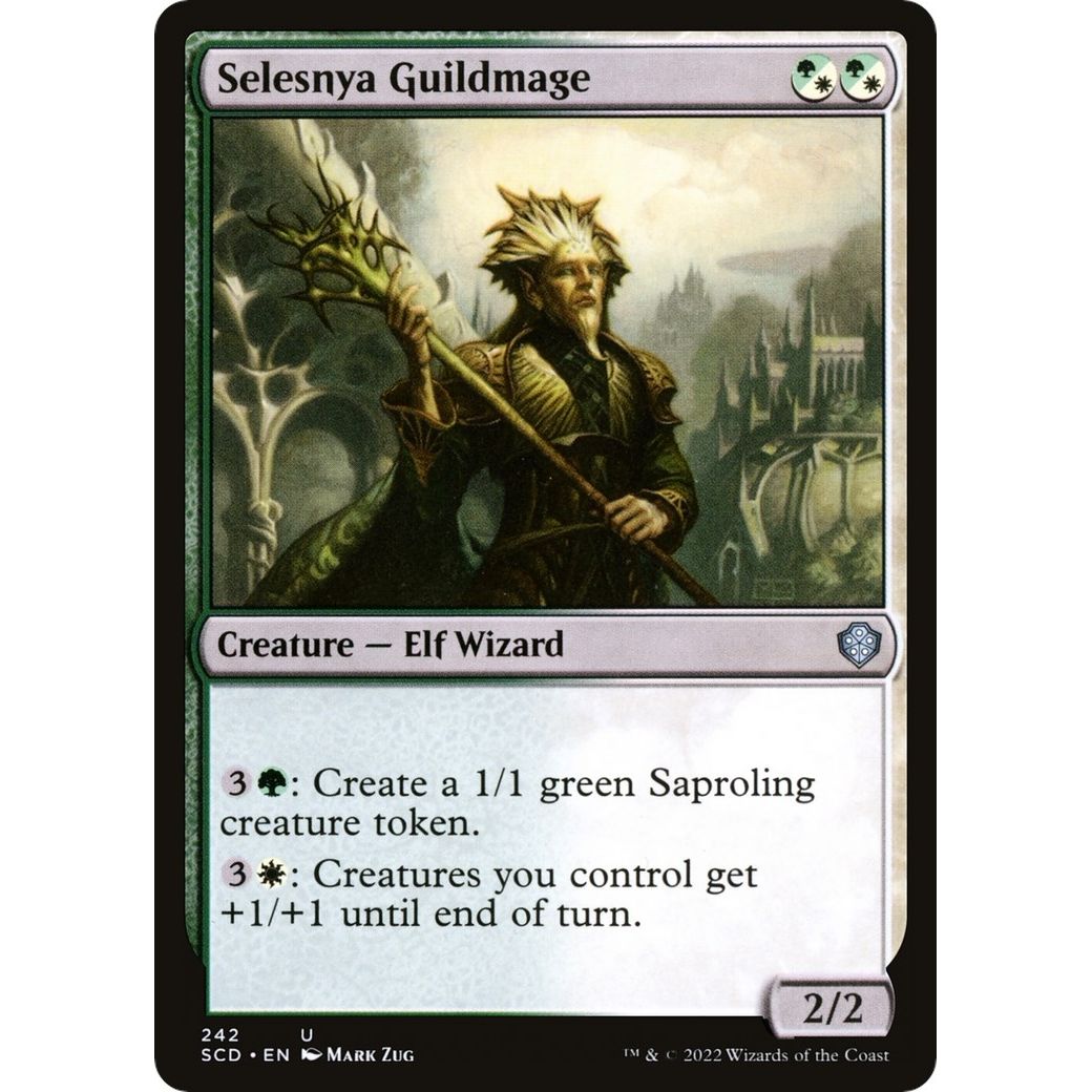 Image for Selesnya Guildmage (242) (SCD) - Magic: The Gathering