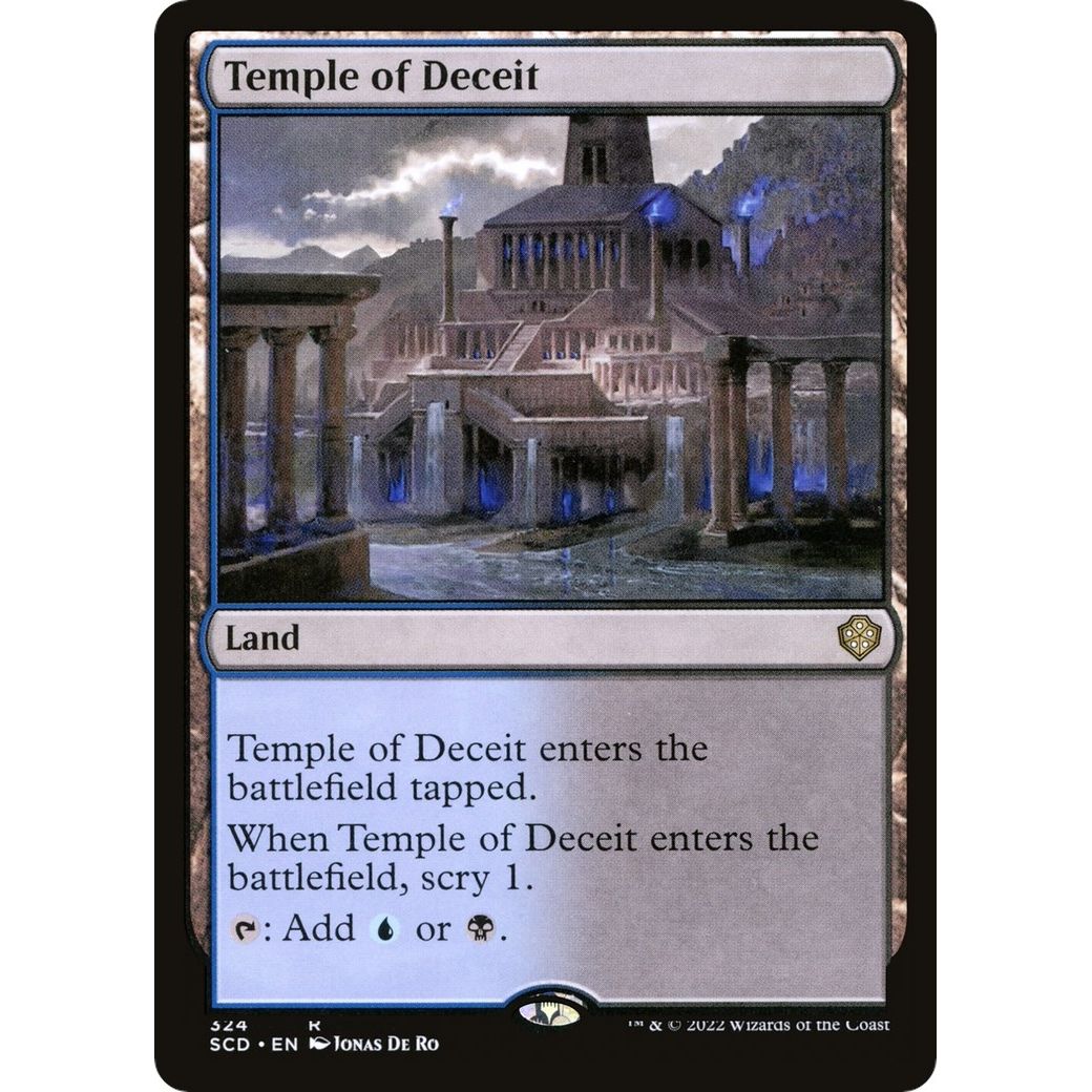 Image for Temple of Deceit (324) (SCD) - Magic: The Gathering
