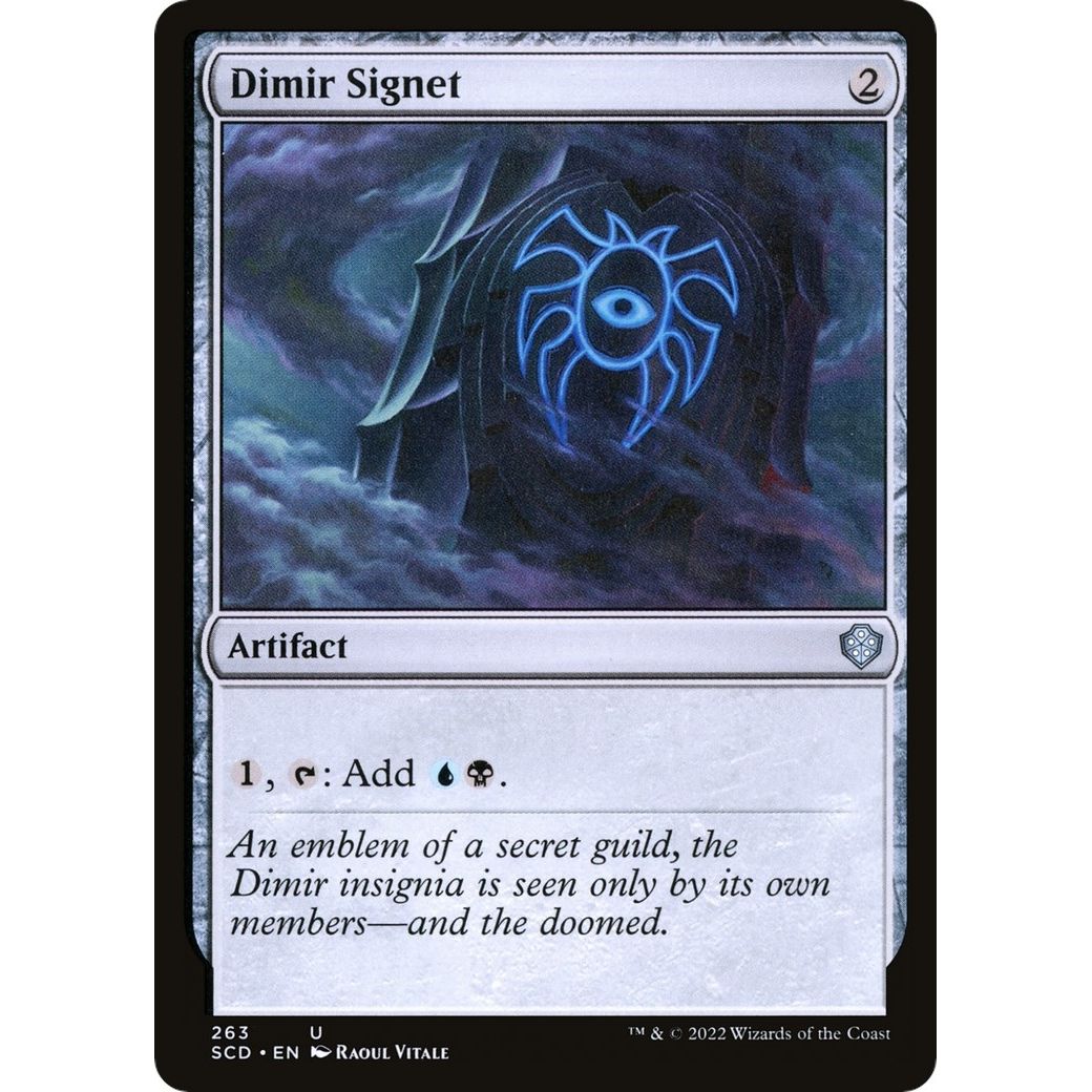Image for Dimir Signet (263) (SCD) - Magic: The Gathering