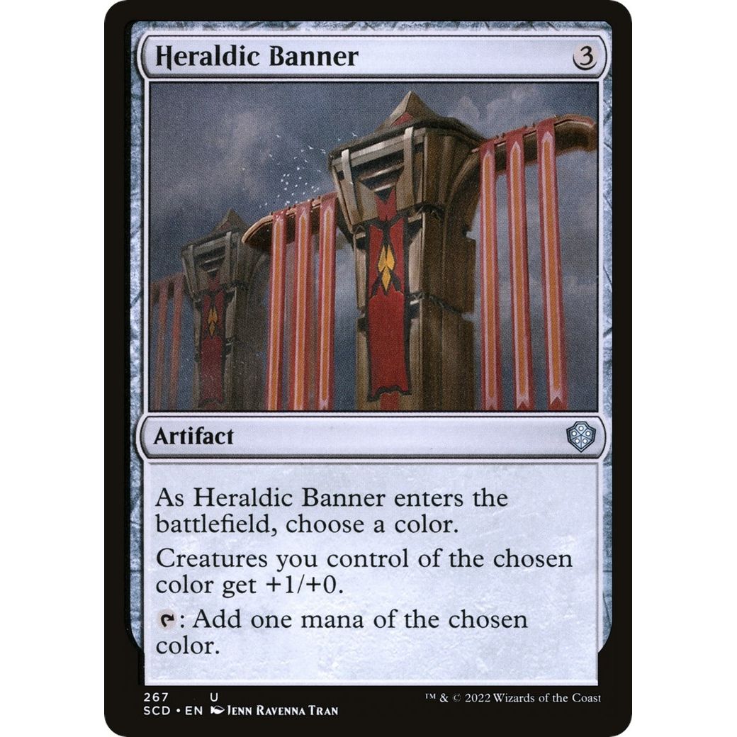 Image for Heraldic Banner (267) (SCD) - Magic: The Gathering