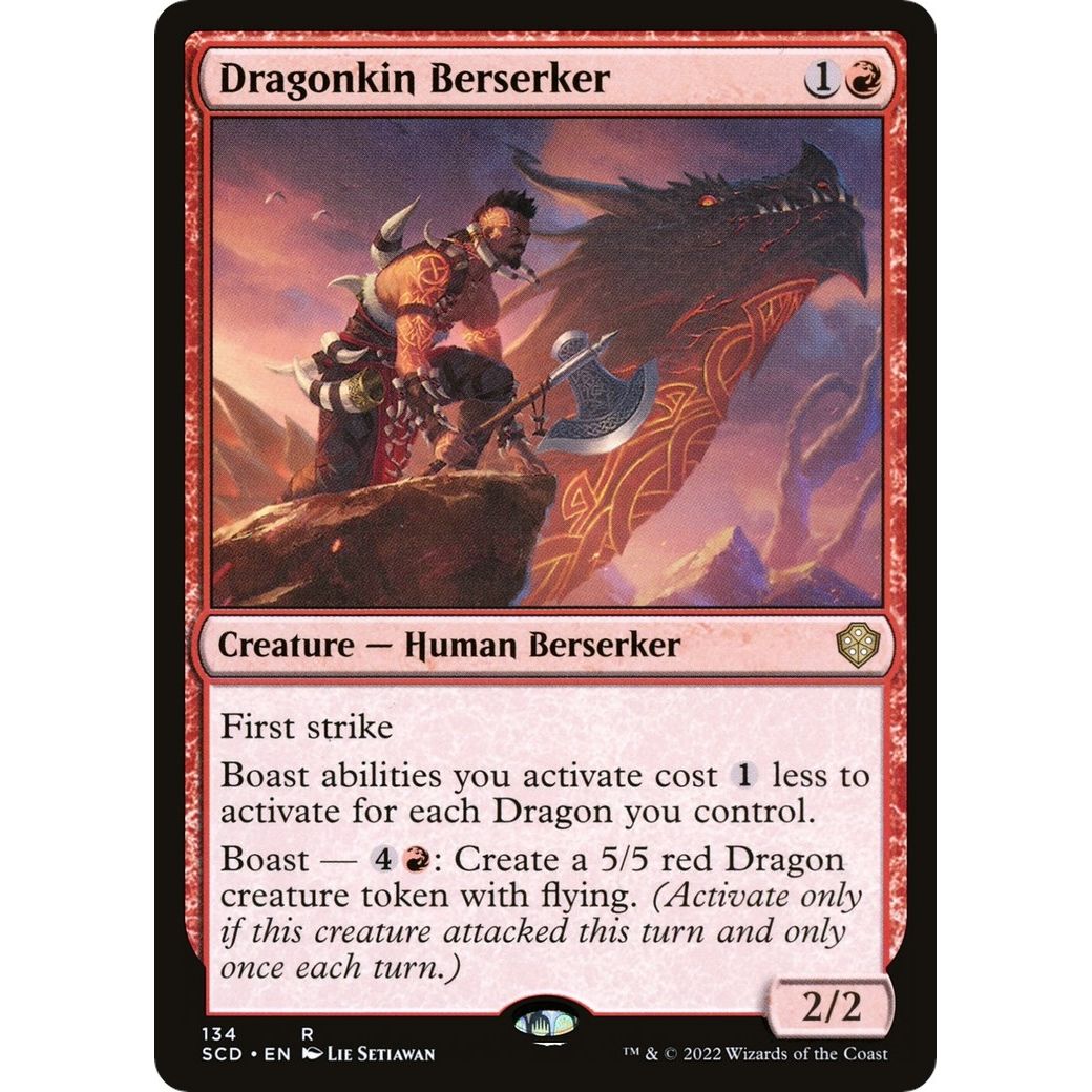 Image for Dragonkin Berserker (134) (SCD) - Magic: The Gathering