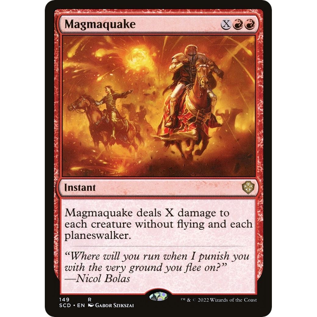 Image for Magmaquake (149) (SCD) - Magic: The Gathering
