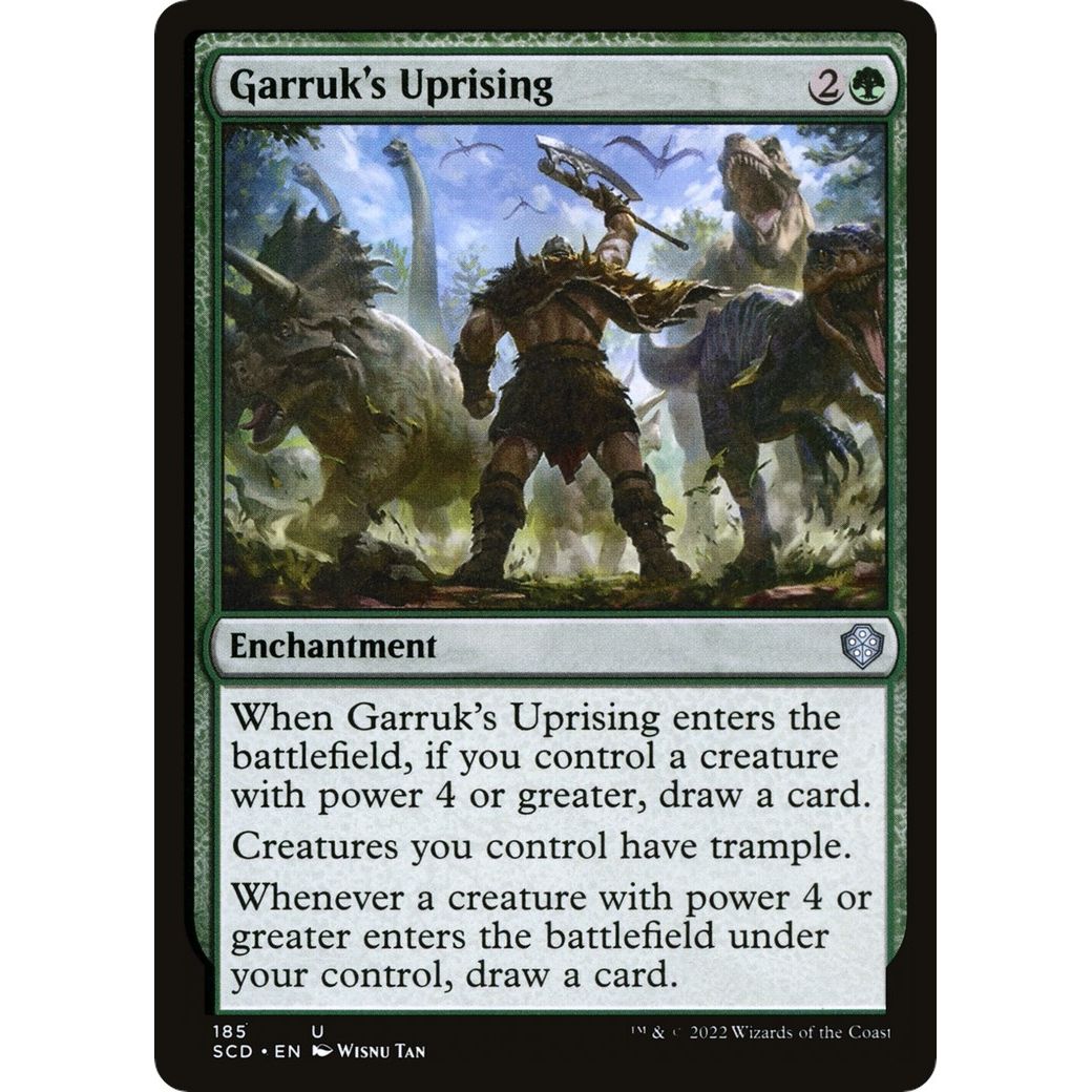 Image for Garruk's Uprising (185) (SCD) - Magic: The Gathering