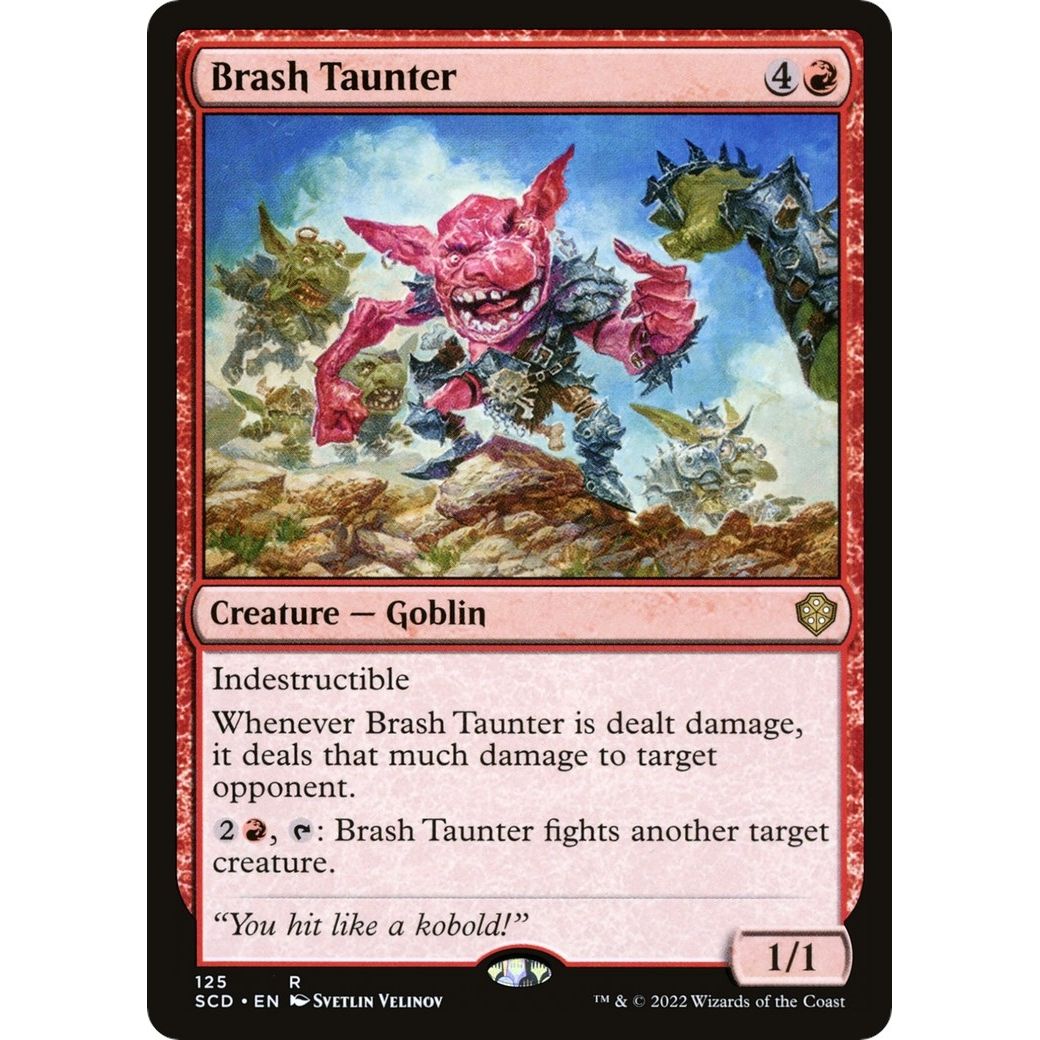 Image for Brash Taunter (125) (SCD) - Magic: The Gathering