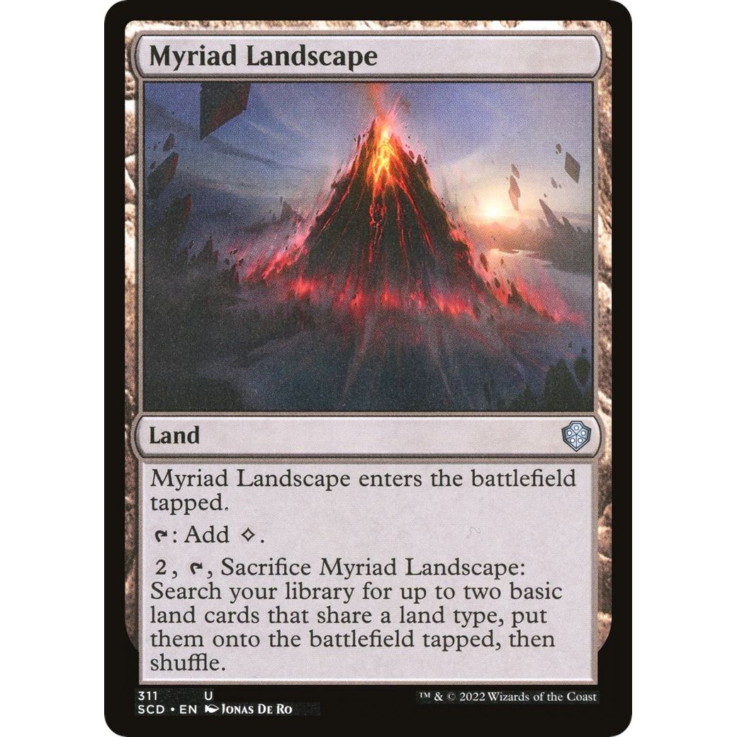 Image for Myriad Landscape (311) (SCD) - Magic: The Gathering