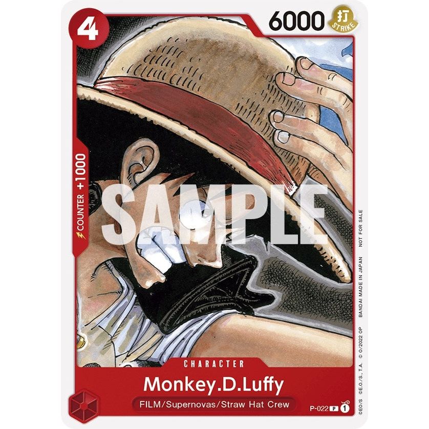 Image for Monkey.D.Luffy (One Piece Film Red) (P-022) (OP-PR) - One Piece Card Game