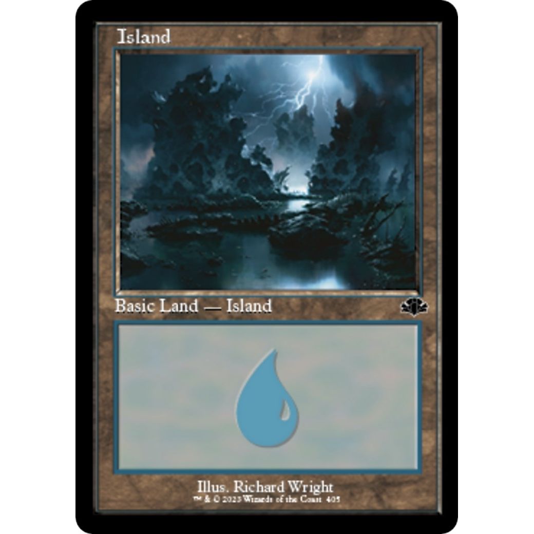 Image for Island (405) (Retro Frame) (405) (DMR) - Magic: The Gathering