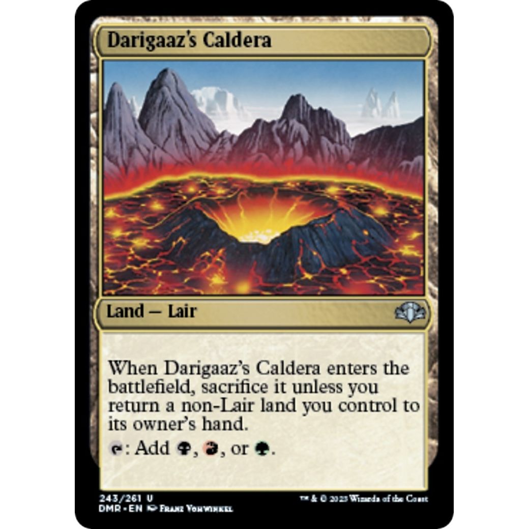 Image for Darigaaz's Caldera (243) (DMR) - Magic: The Gathering