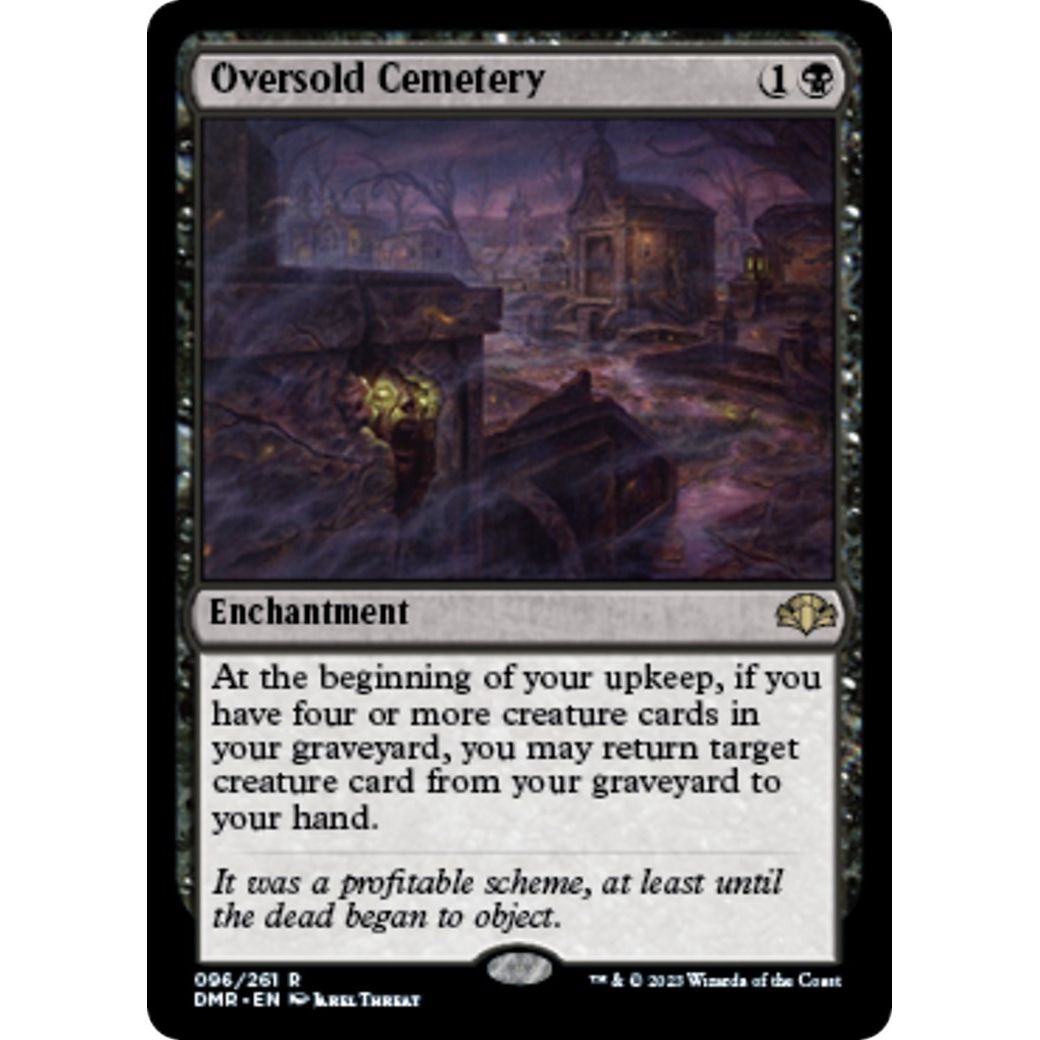 Image for Oversold Cemetery (96) (DMR) - Magic: The Gathering