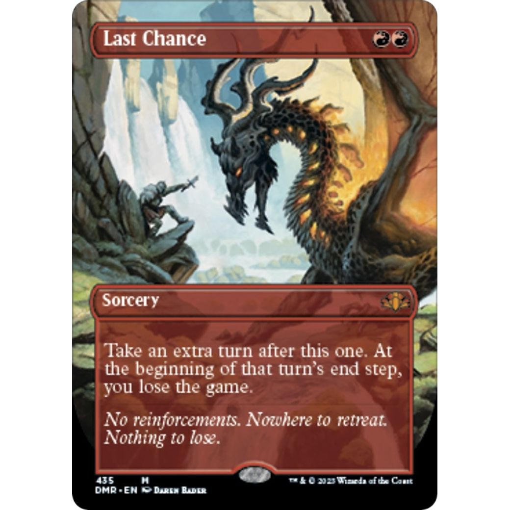 Image for Last Chance (Borderless) (435) (DMR) - Magic: The Gathering