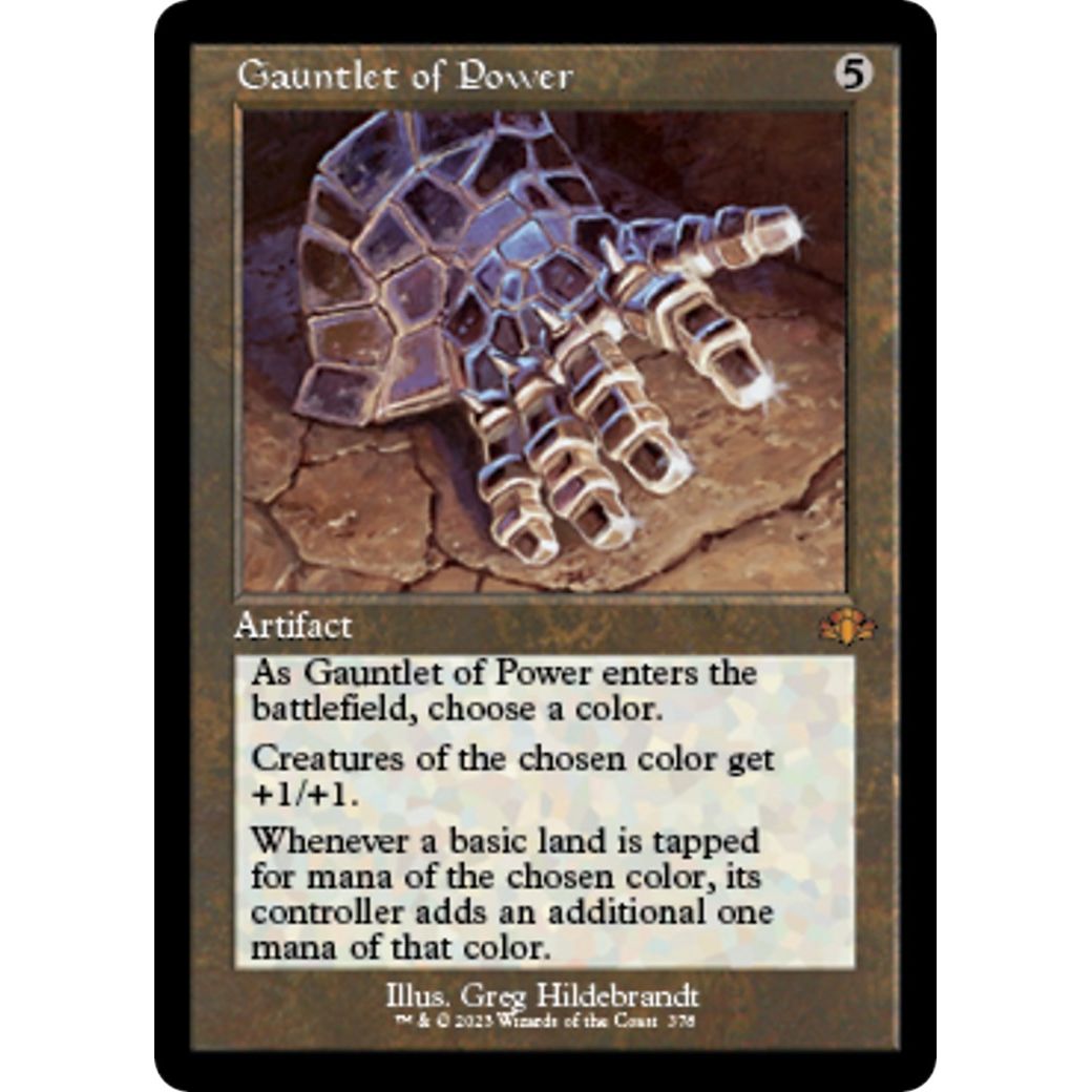 Image for Gauntlet of Power (Retro Frame) (378) (DMR) - Magic: The Gathering