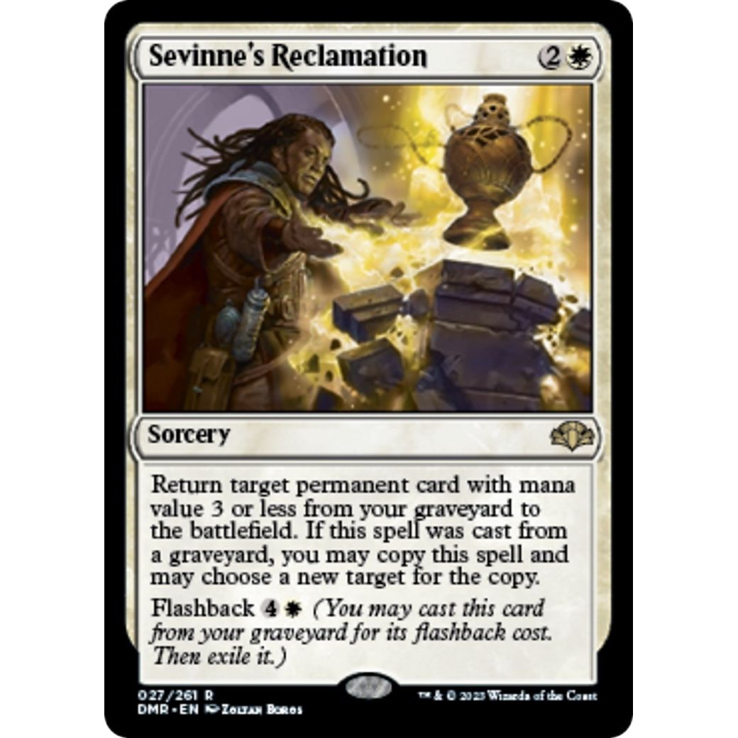 Image for Sevinne's Reclamation (27) (DMR) - Magic: The Gathering