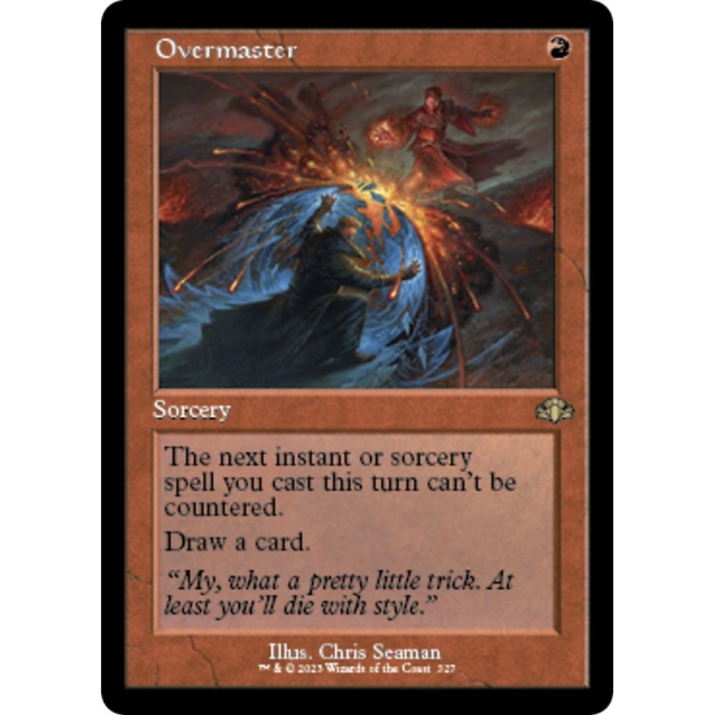 Image for Overmaster (Retro Frame) (327) (DMR) - Magic: The Gathering