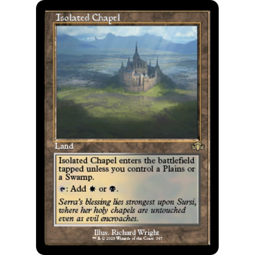 Image for Isolated Chapel (Retro Frame) (397) (DMR) - Magic: The Gathering