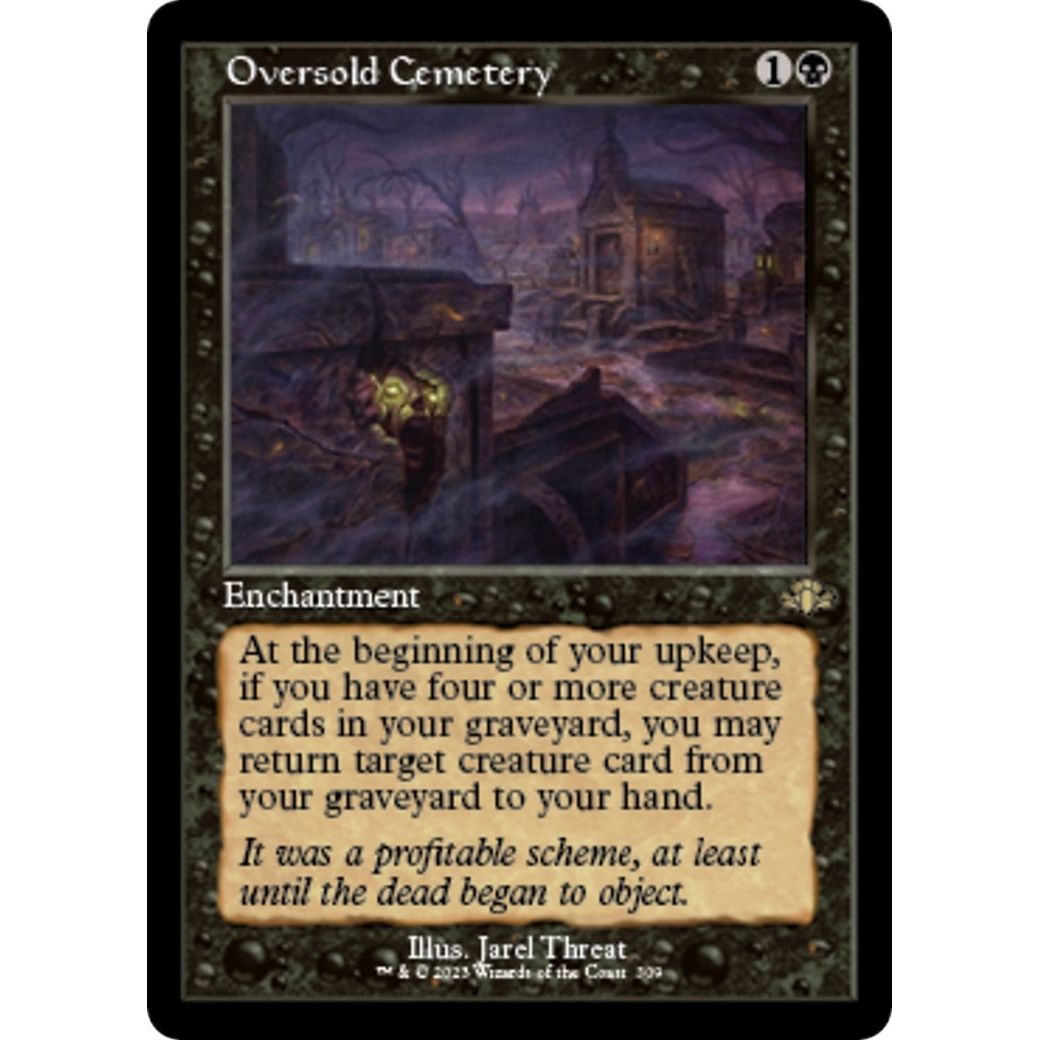 Image for Oversold Cemetery (Retro Frame) (309) (DMR) - Magic: The Gathering