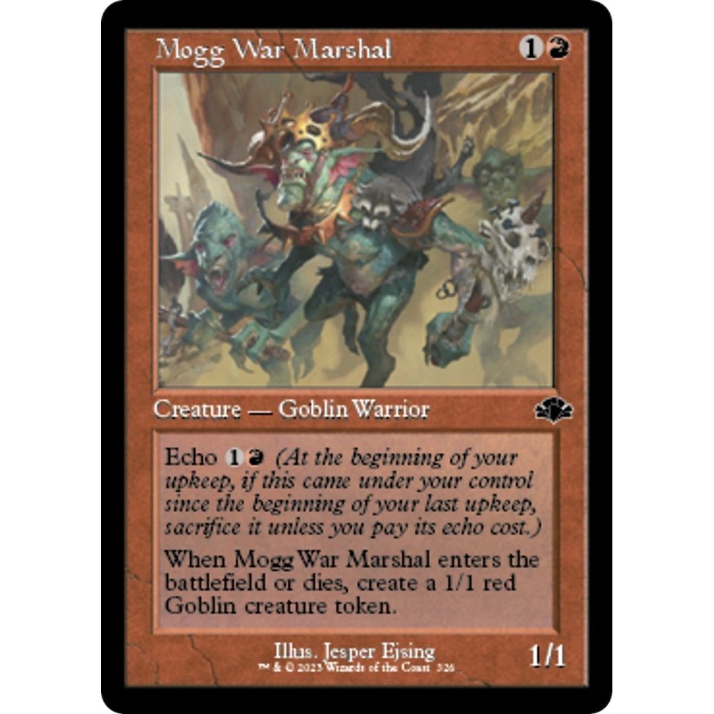 Image for Mogg War Marshal (Retro Frame) (326) (DMR) - Magic: The Gathering