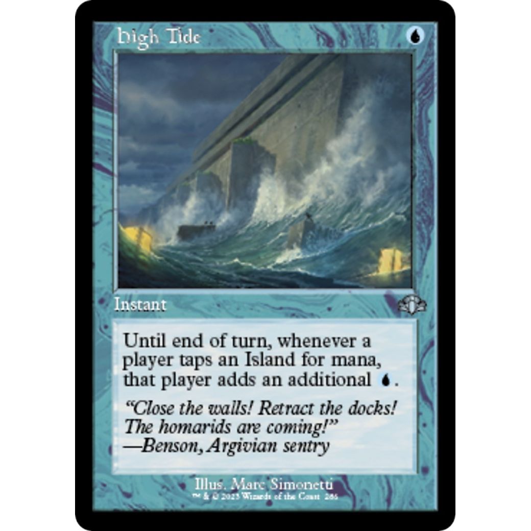Image for High Tide (Retro Frame) (286) (DMR) - Magic: The Gathering