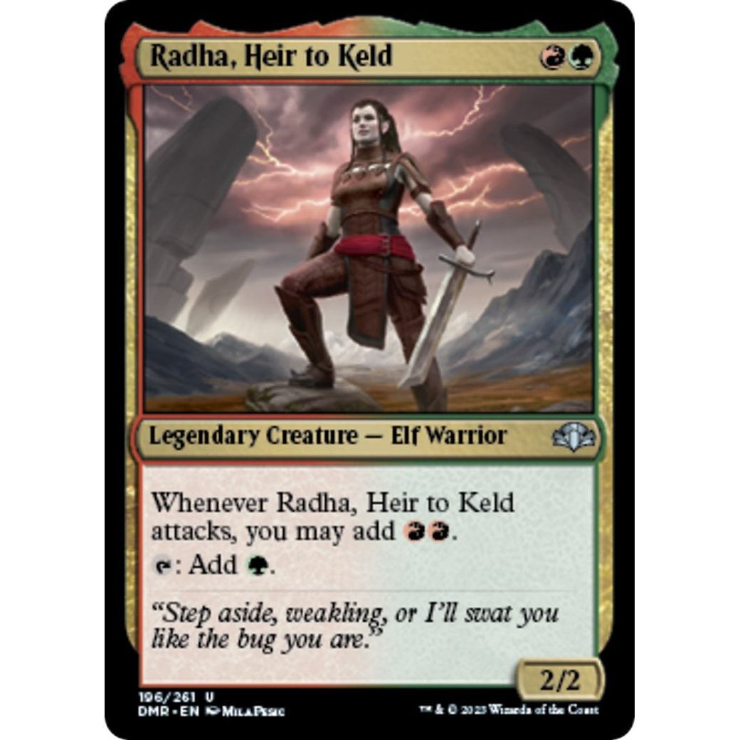 Image for Radha, Heir to Keld (196) (DMR) - Magic: The Gathering