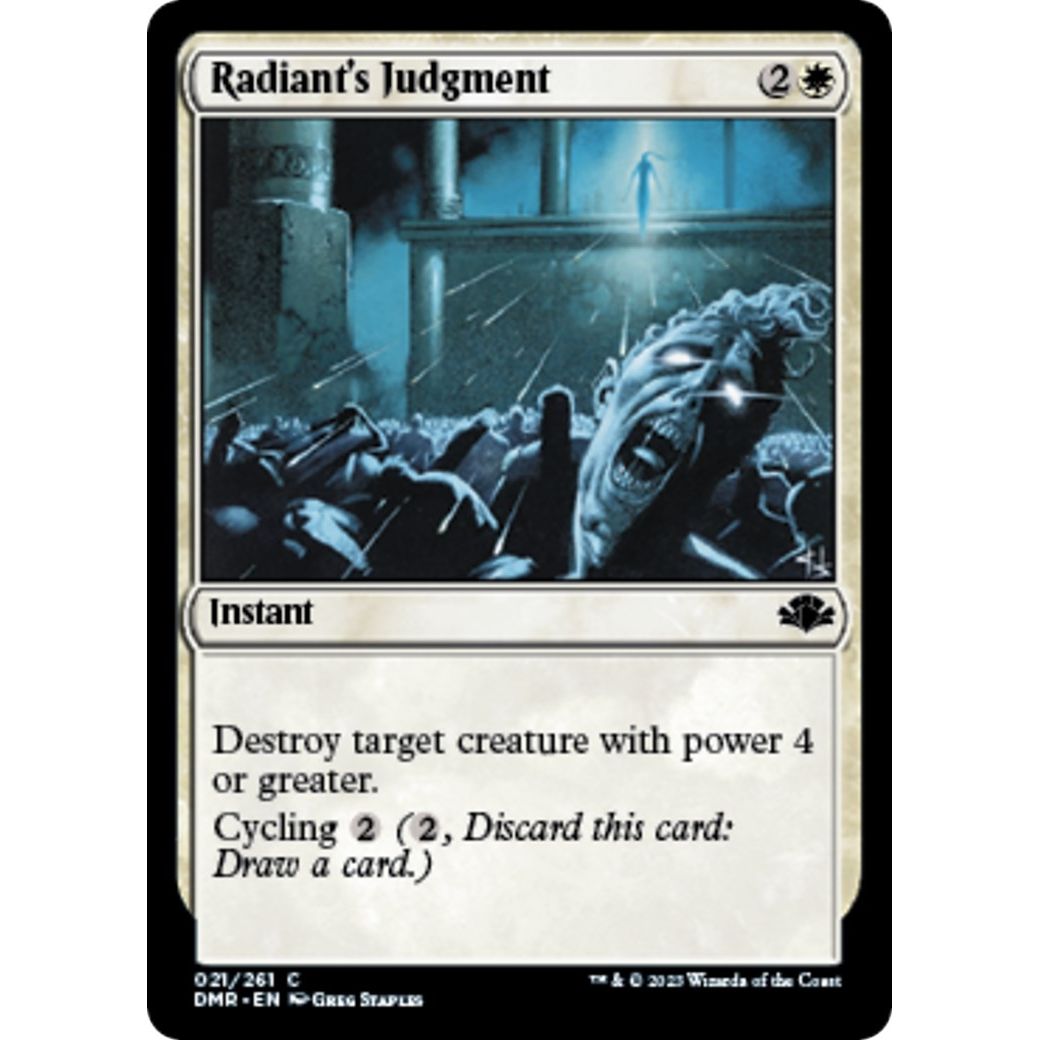 Image for Radiant's Judgment (21) (DMR) - Magic: The Gathering