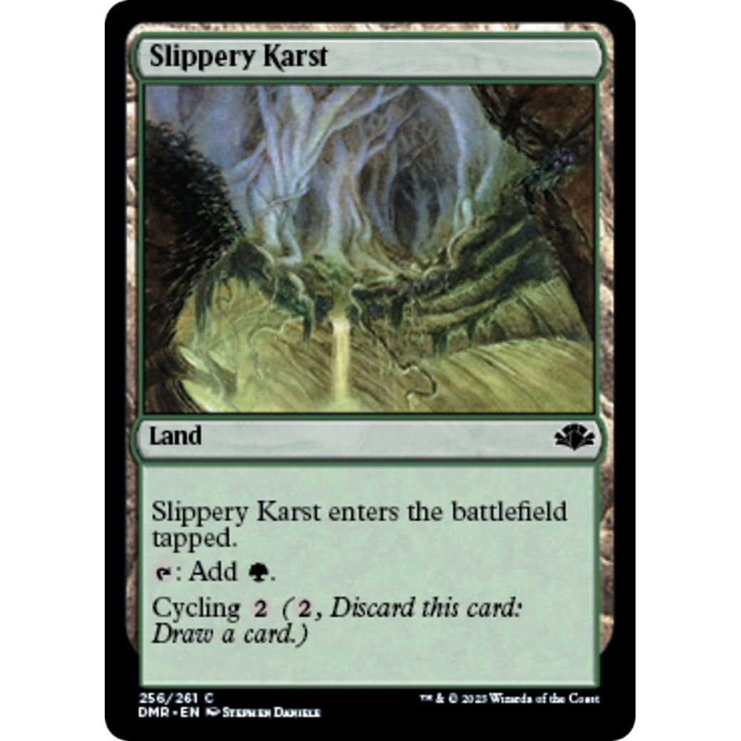 Image for Slippery Karst (256) (DMR) - Magic: The Gathering