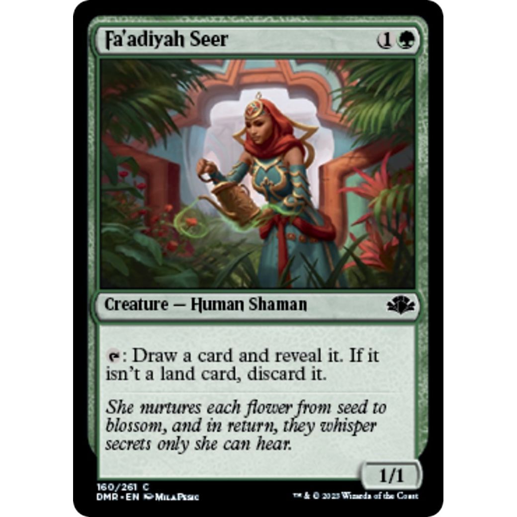 Image for Fa'adiyah Seer (160) (DMR) - Magic: The Gathering