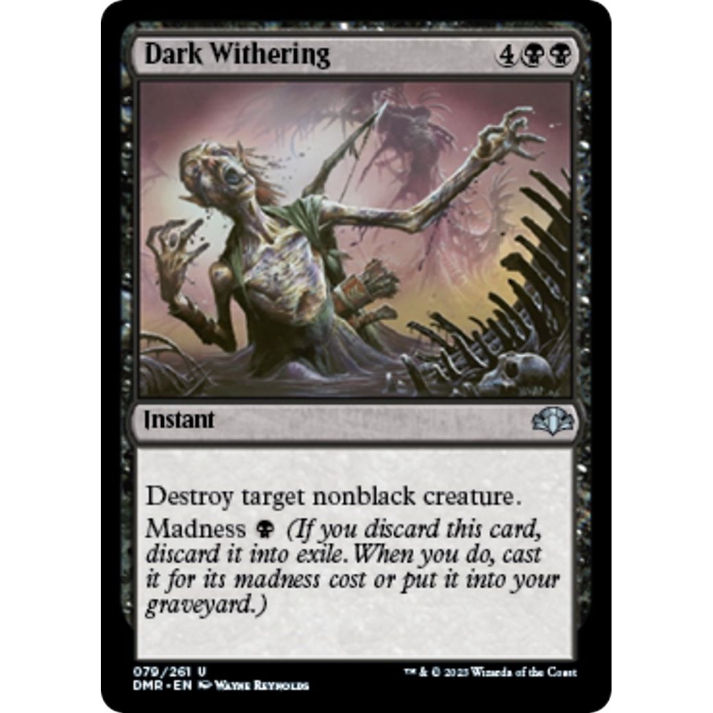 Image for Dark Withering (79) (DMR) - Magic: The Gathering