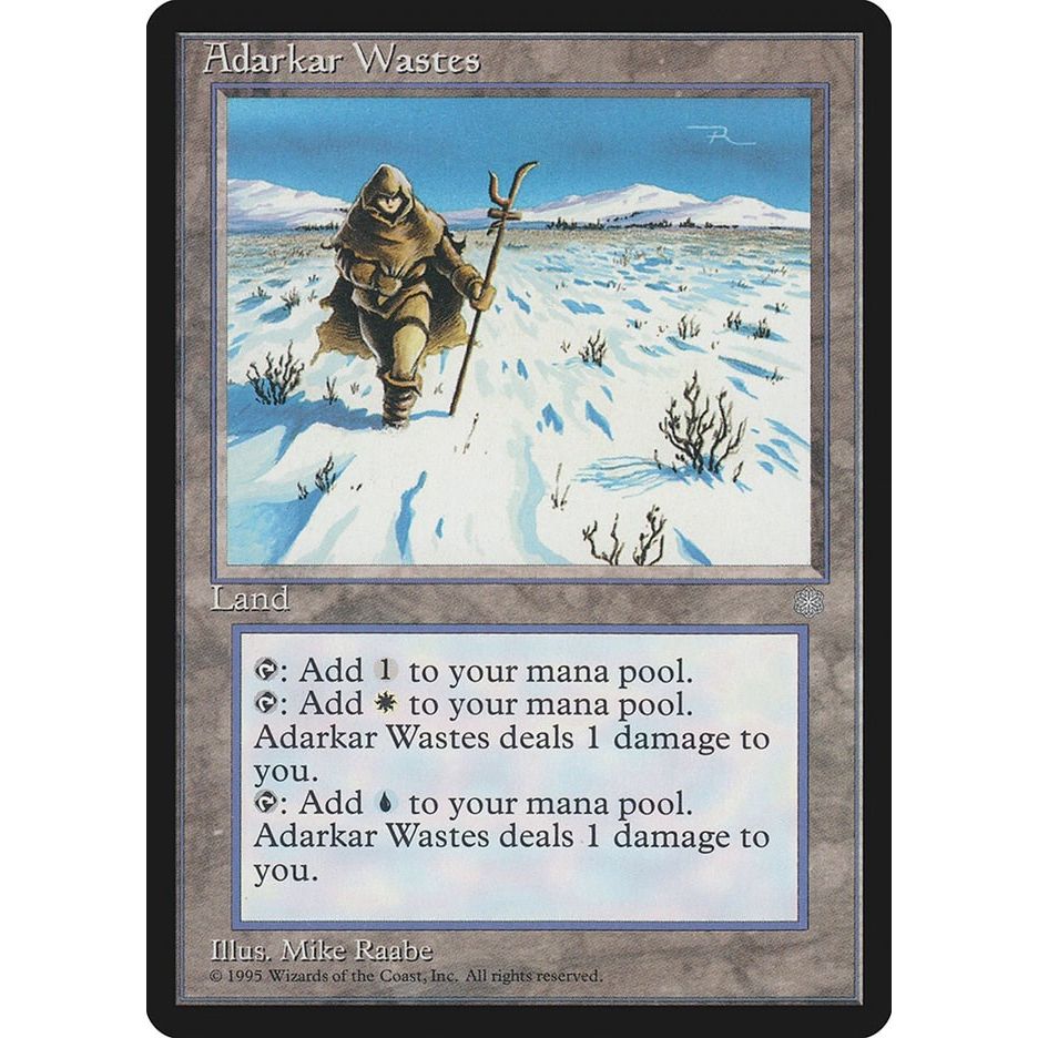 Image for Adarkar Wastes (326) (ICE) - Magic: The Gathering