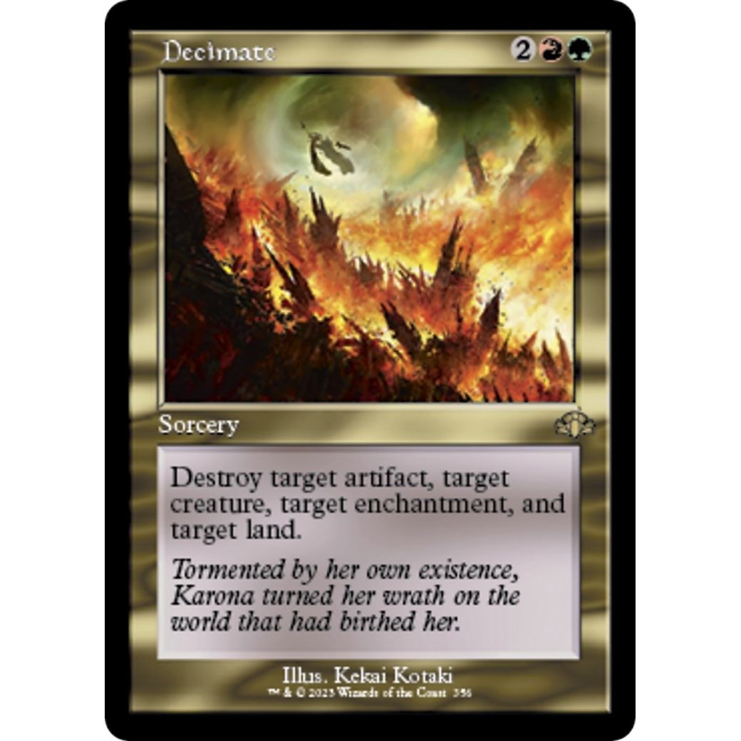 Image for Decimate (Retro Frame) (356) (DMR) - Magic: The Gathering
