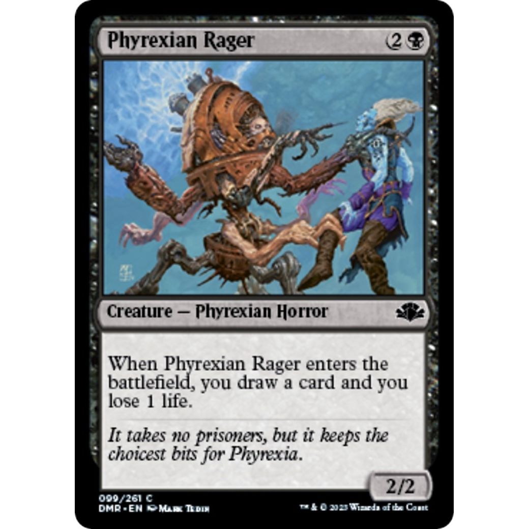 Image for Phyrexian Rager (99) (DMR) - Magic: The Gathering