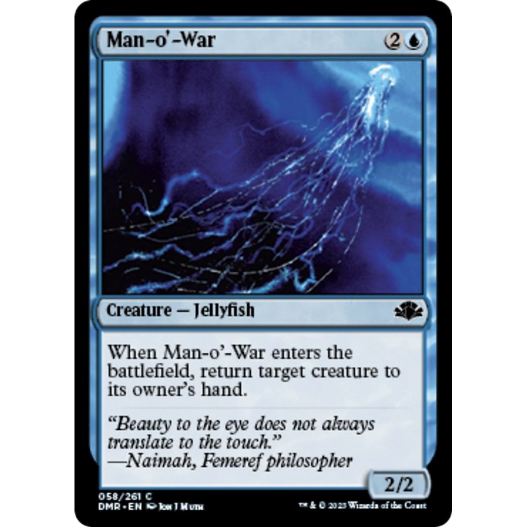 Image for Man-o'-War (58) (DMR) - Magic: The Gathering