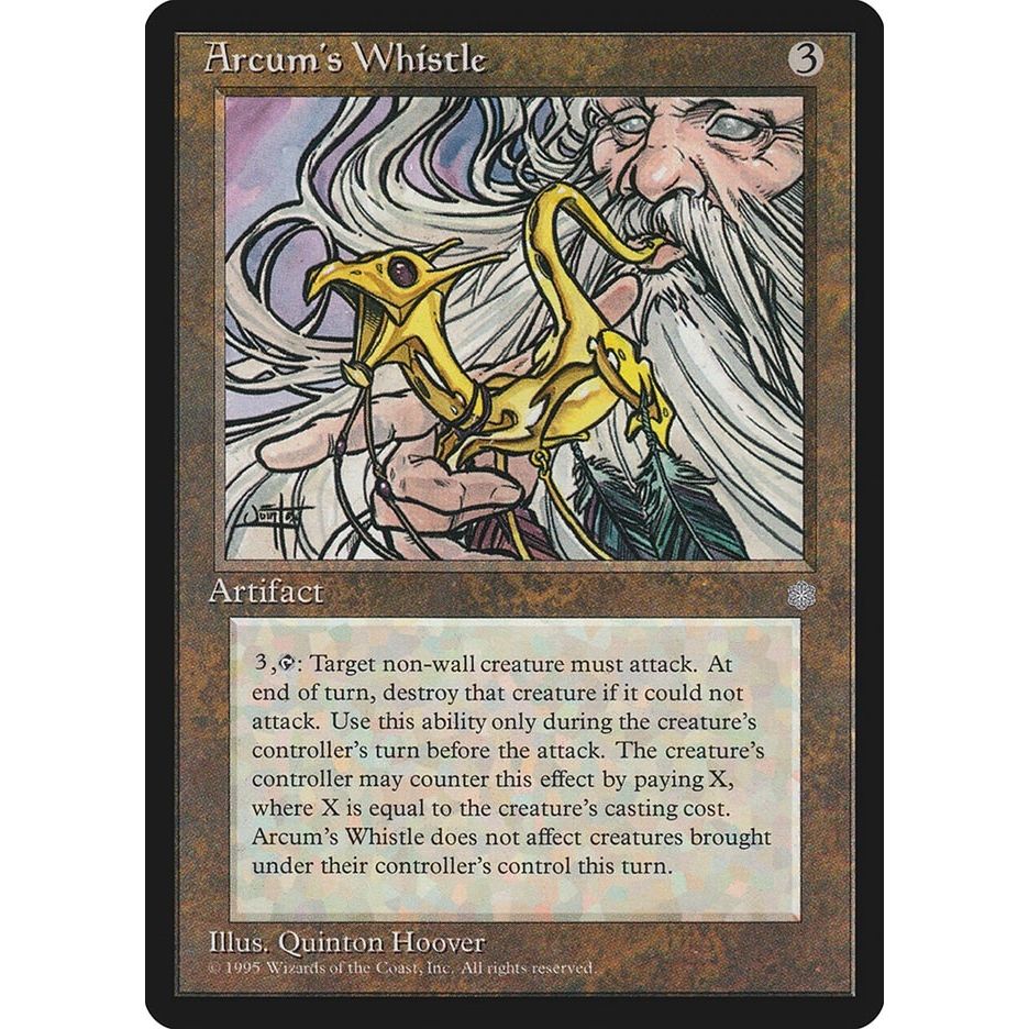Image for Arcum's Whistle (ICE) - Magic: The Gathering